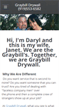 Mobile Screenshot of graybilldrywall.com